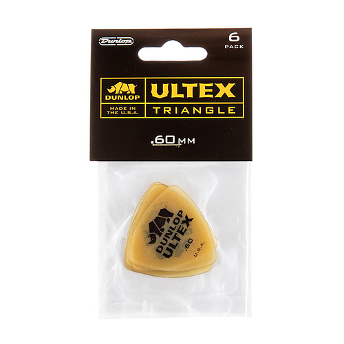 Dunlop - 6 Plumillas Ultex Triangle, Calibre: .60 mm Mod.426P.60_11