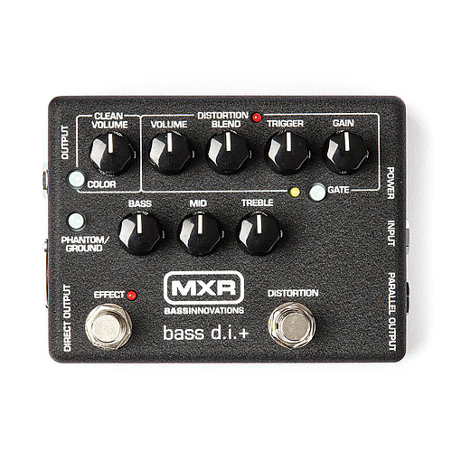 Dunlop - Pedal de Efecto MXR Bass D.I. Mod.M80