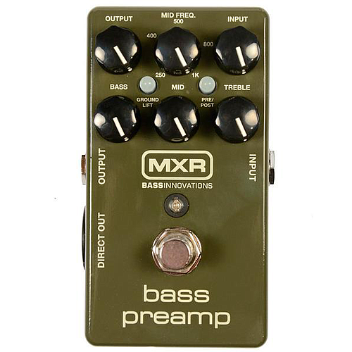 Dunlop - Pedal MXR Bass Preamp Mod.M81