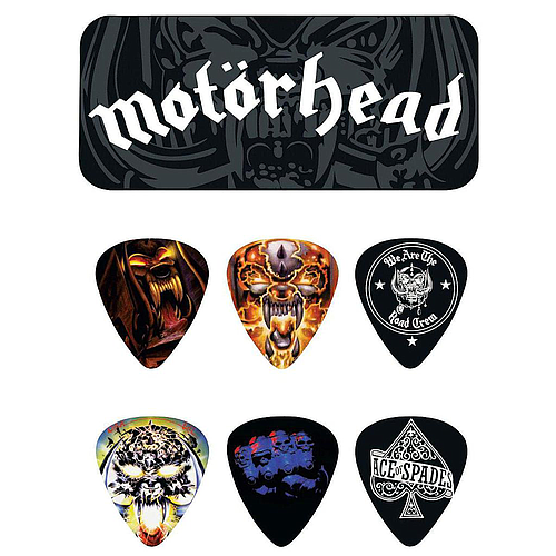 Dunlop - Plumillas Motorhead Album Art con Estuche Mod.MHPT03