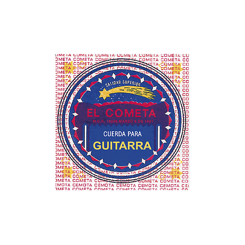 El Cometa - Cuerda 5A para Guitarra, 12 Piezas Entorchado Dorado .036 Mod.COGS-212(12)