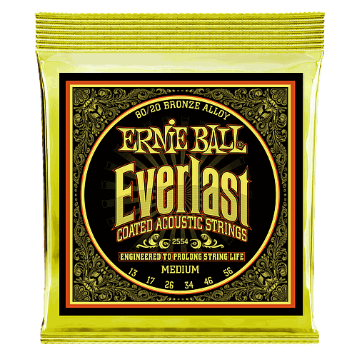 Ernie Ball - Encordado para Guitarra Acústica Everlast Mod.2554