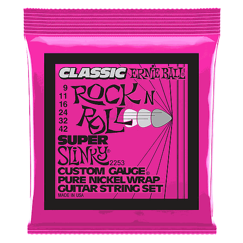 Ernie Ball - Encordado para Guitarra Eléctrica, Classic Regular Slinky Mod.2253