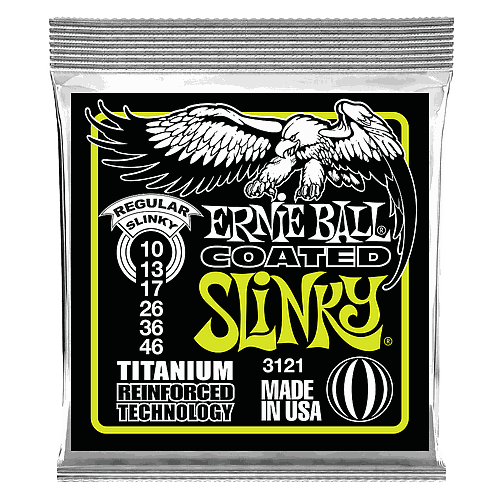 Ernie Ball - Encordado para Guitarra Electrica Reg Slinky Coated Mod.3121