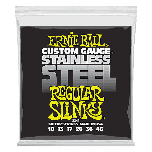 Ernie Ball - Encordado para Guitarra Electrica Regular Slinky Acero Mod.2246