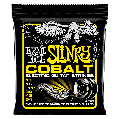 Ernie Ball - Encordado Slinky Cobalt para Guitarra Eléctrica 11-54 Mod.2727