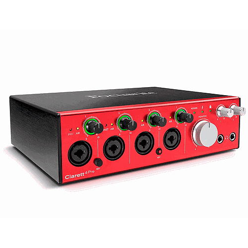 Focusrite - Interfaz de Audio Thunderbolt Clarett 4 Pre Mod.MOCL0002