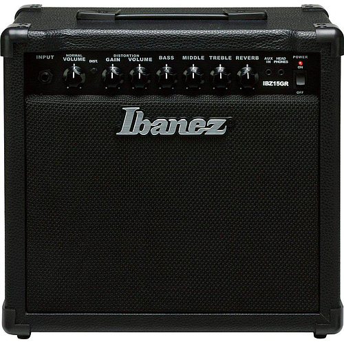 Ibañez - Combo para Guitarra Eléctrica 15W 1 x 8 Mod.IBZ15GR-N