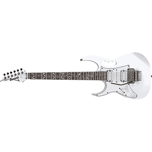 Ibañez - Guitarra Eléctrica Steve Vai Zurda, Color: Blanca Mod.JEMJRL-WH