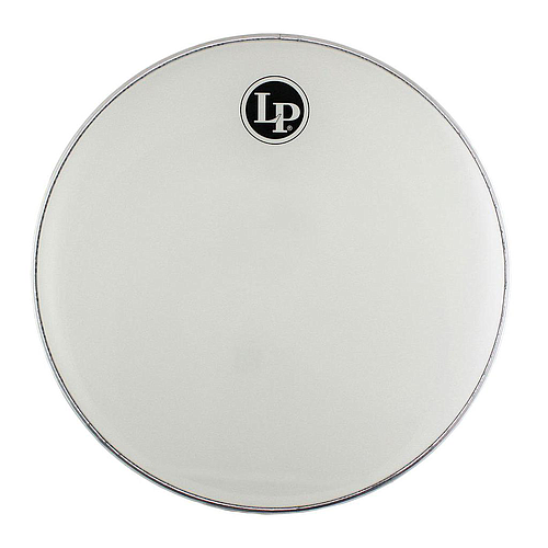 Latin Percussion - Parche para Timbal 13, Liso Color Blanco Mod.LP247A