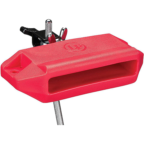 Latin Percussion - Redoba, Material Plastico Tono Bajo Color Rojo con Soporte Mod.LP1207