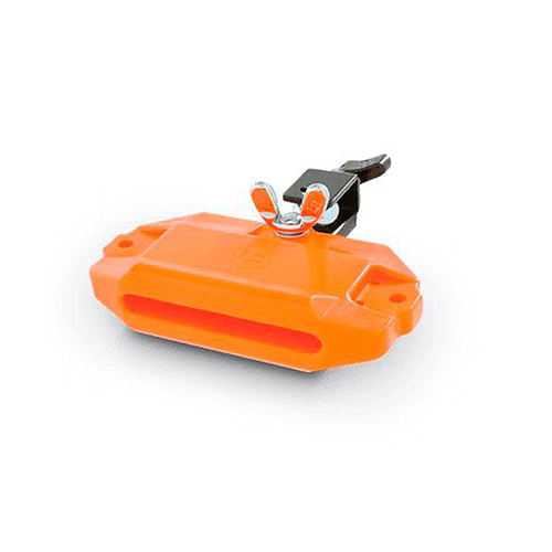 Latin Percussion - Redoba Piccolo, Material Plastico Color Naranja con Soporte Mod.LP1204