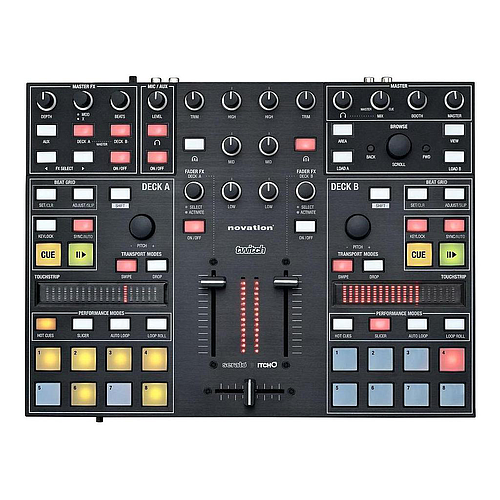 Novation - Controlador MIDI Twitch para DJ Mod.NOVDJ0002