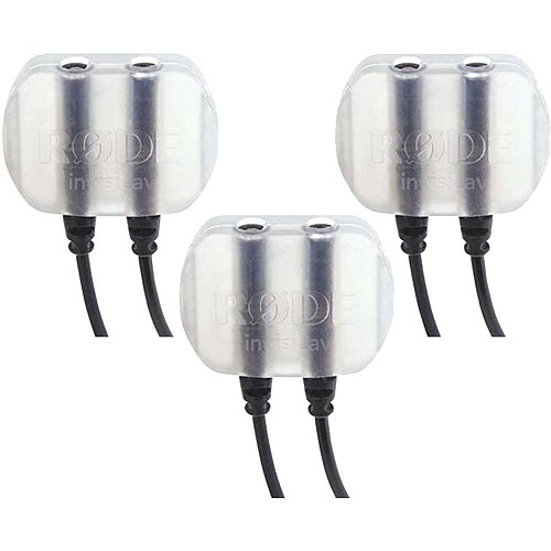 Rode - Sistema de Montaje para Lavalier, 3 Piezas Mod.InvisiLav (3 pack)