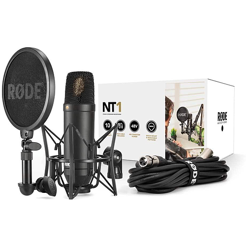 Rode - Micrófono Condensador con Accesorios Mod.NT1 Kit