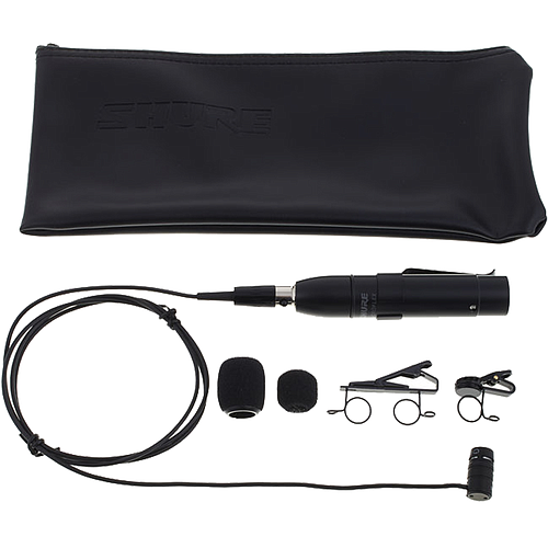 Shure - Micrófono Lavalier Condensador Omnidireccional Mod.MX183