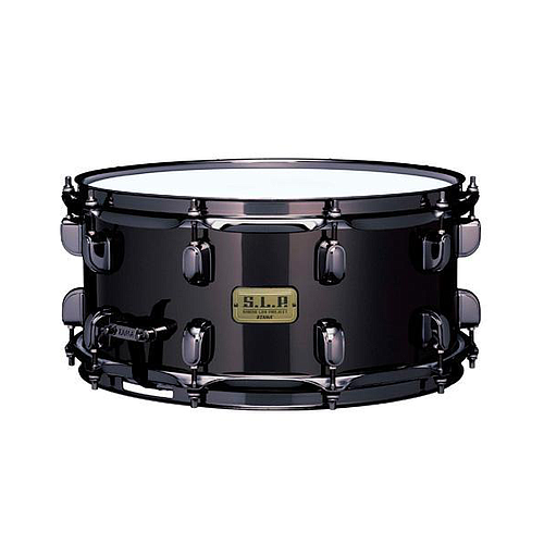 Tama - Tarola S.L.P. 6 1/2 x 14, Color Negra Laton Mod.LBR1465