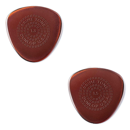 Dunlop - Plumillas Primetone Semi Round, 3 Piezas Mod.514P