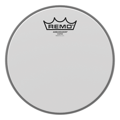 Remo - Parche Ambassador Aspero Color: Blanco Mod.BA-01__-00