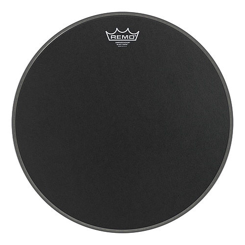 Remo - Parche Black Suede Ambassador Mod.BA-08__-ES
