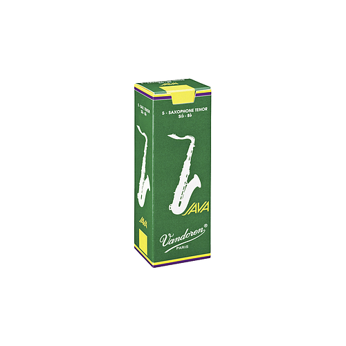 Vandoren - Cañas Java para Sax Tenor, 5 Piezas Mod.SR27__