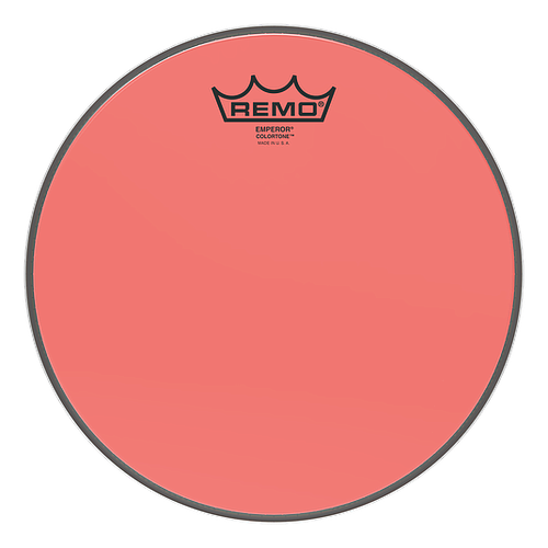 Remo - Parche Colortone Emperor, Color: Rojo Mod.BE-03__-CT-RD