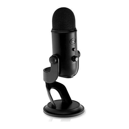 Blue - Micrófono Condensador, Color: Negro Mod.Yeti Studio Black