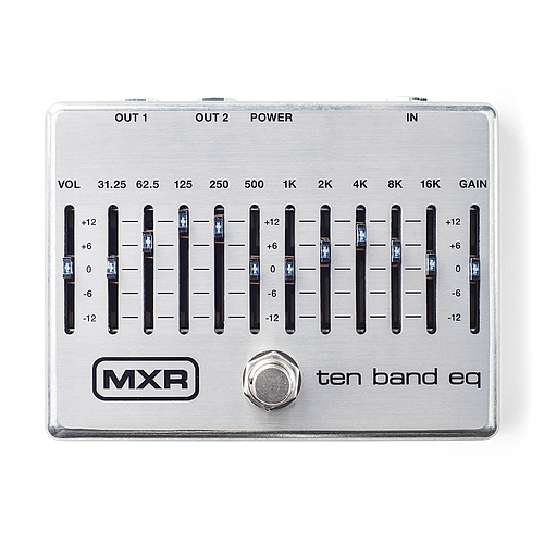 Dunlop - Pedal de Efecto Ecualizador MXR, 10 Bandas Mod.M108S