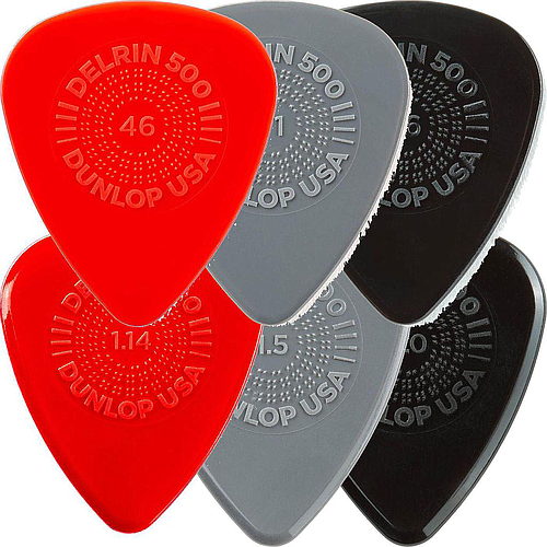 Dunlop - 36 Plumillas Prime Grip Delrin 500 Mod.450B__ (36)