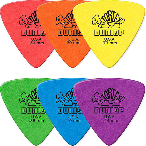 Dunlop - 36 Plumillas Tortex Triangulo Mod.431B