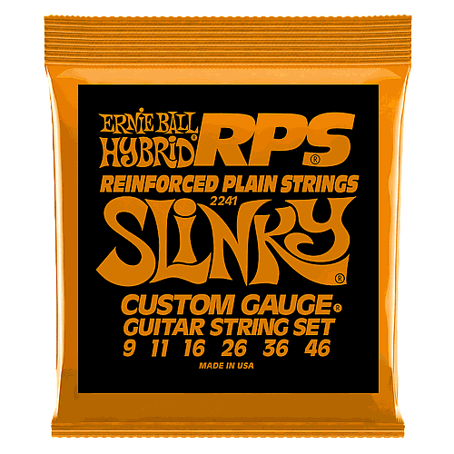 Ernie Ball - Encordado para Guitarra Eléctrica, RPS Hybrid Slinky Mod.2241