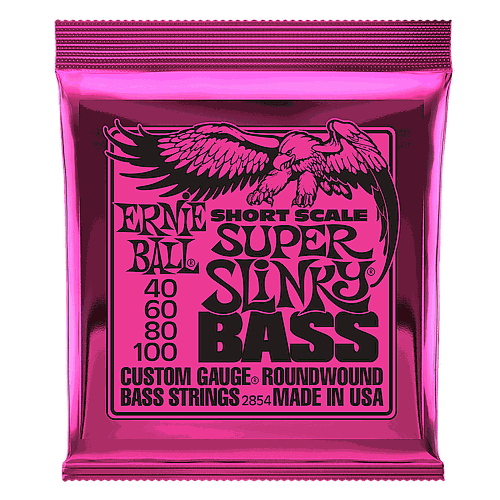 Ernie Ball - Encordado para Bajo Eléctrico, Super Slinky Mod.2854