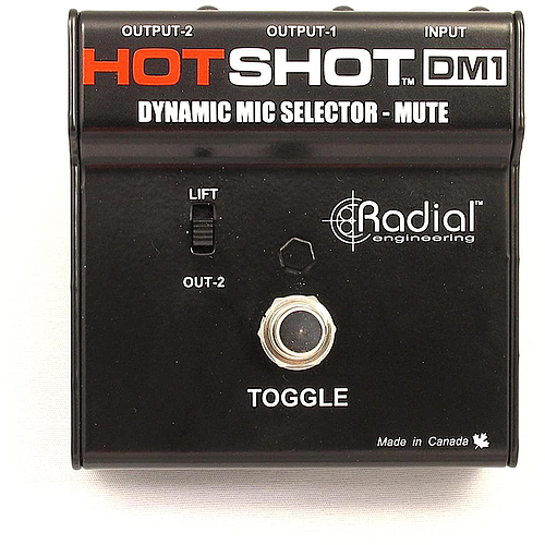 Radial - Interruptor de Mic Mod.HotShot DM-1