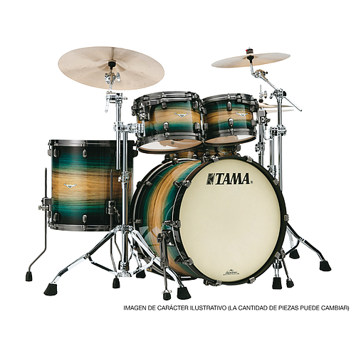 Tama - Bateria Superstar Classic Maple de 7 Piezas con Atriles, Color: Varios Mod.CL72S-___