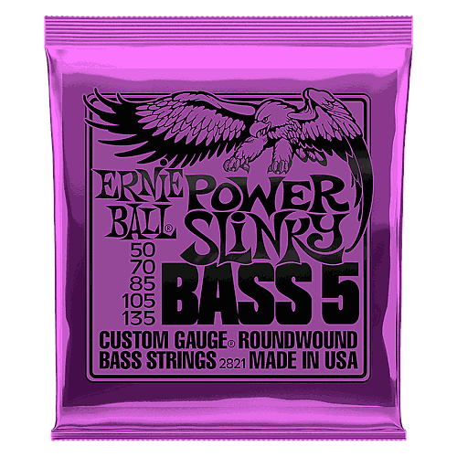 Ernie Ball - Encordado para Bajo Eléctrico, Power Slinky Mod.2821