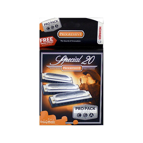 Hohner - Kit de Armónicas Special 20 Classic en Do/Sol/La-Mayor Mod.M5601XP