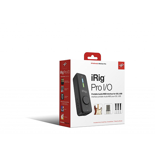 IK Multimedia - Interfaz de Audio iRig Pro I/O para iPhone, iPad y Mac Mod.IP-IRIG-PROIO-IN