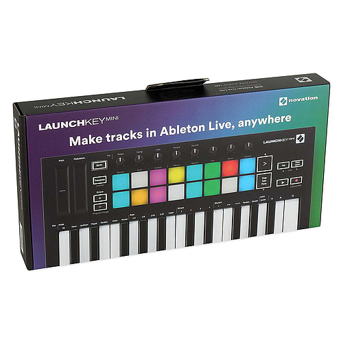 Novation - Teclado Controlador MIDI Launchkey Mini MK3 Mod.NOVLKMIN3