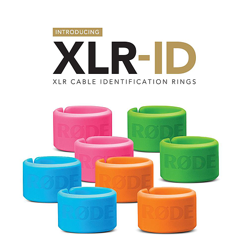 Rode - Anillos identificadores para Cable XLR Mod.XLR-ID