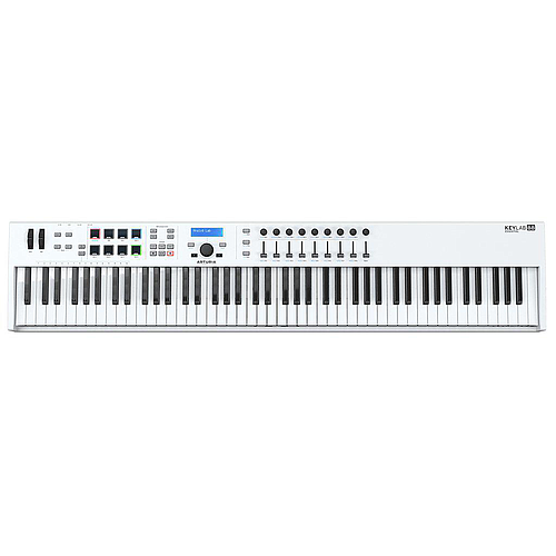 Arturia - Teclado Controlador MIDI Keylab Essential 88, Color: Blanco