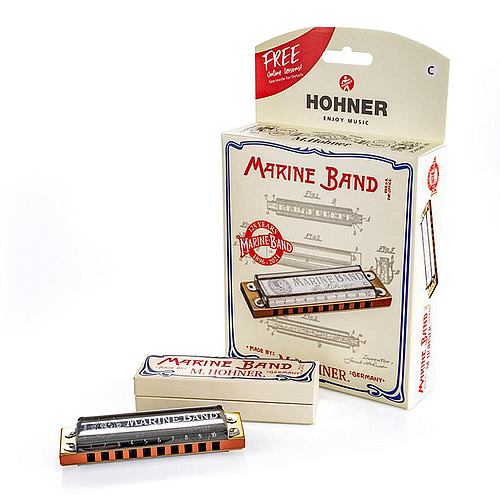 Hohner - Armónica Marine Band 125 Aniversario en Do Mayor Mod.M202101X