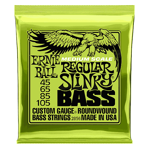 Ernie Ball - Encordado Slinky Medium Scale para Bajo Eléctrico Mod.2856