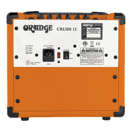 Orange - Combo Crush para Guitarra Eléctrica 12W, 1x6" Mod.CRUSH 12