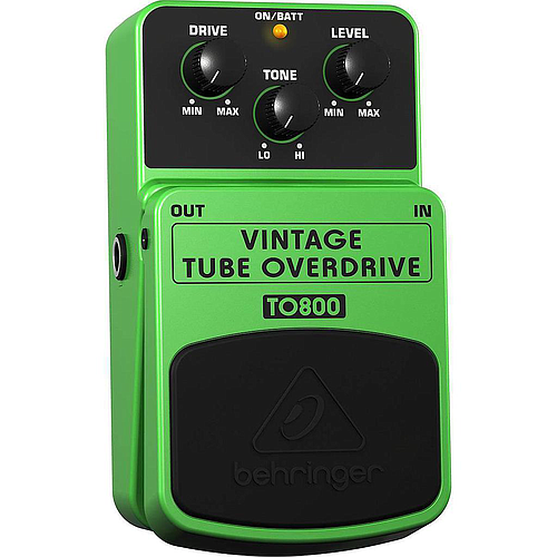 Behringer - Pedal de Efecto Vintage Tube Overdrive Mod.TO800