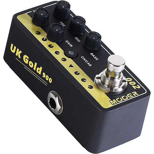 Mooer - Pedal de Efecto UK Gold 900 Mod.Micro Preamp 002 - UK Gold 900