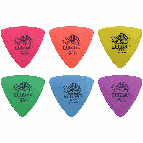 Dunlop - 72 Plumillas Tortex Triangle Mod.431R___