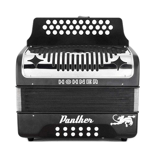 Hohner - Acordeon Diatonico ''Panther'' Fa-Sib-Mib, 31 Botones Y 12 Bajos, Ne Mod.A4840