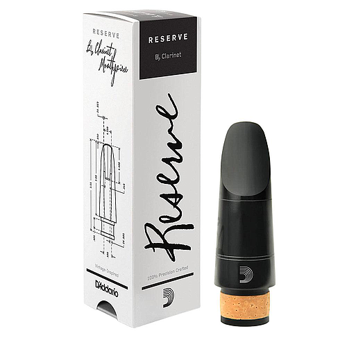 D'Addario - Boquilla Reserve para Clarinete Sib X5 Mod.MCR-X5