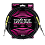Ernie Ball - Cable para Instrumento, Color: Negro Tamaño: 3.04 mts. Recto/Recto Mod.6048