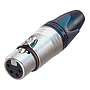 Neutrik - Conector XLR Hembra de 4 Polos Serie XX Cromado Mod.NC4FXX